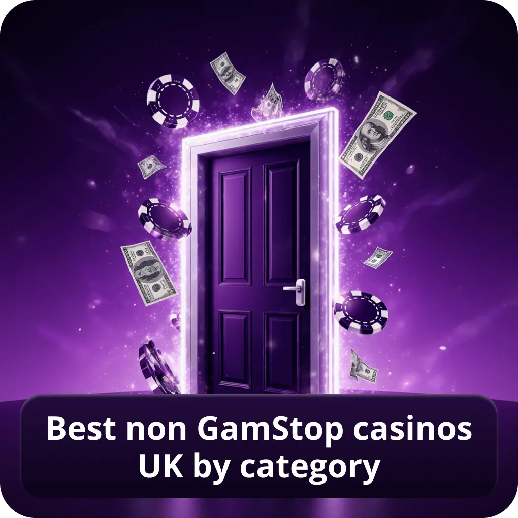 Best non GamStop casinos UK by category