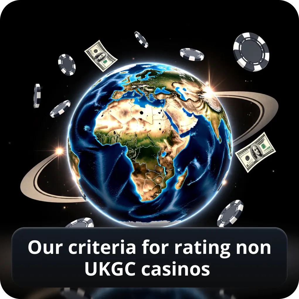Our criteria for rating non UKGC casinos