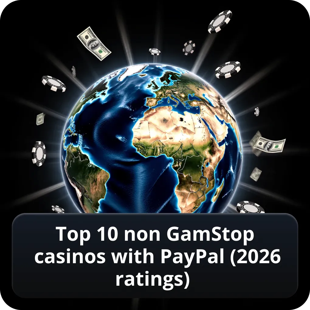 Top 10 non GamStop casinos with PayPal (2026 ratings)
